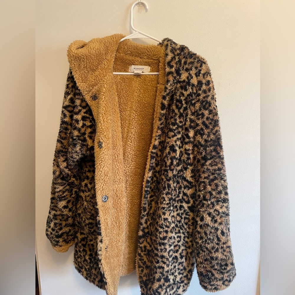 Cheetah print jacket